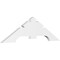 Ekena Millwork Vanguard Architectural Grade PVC Gable Bracket, 60"W x 17 1/2"H x 2"D x 6"F, 7/12 Pitch GBP060X18X0206VAN00 - alternate 1
